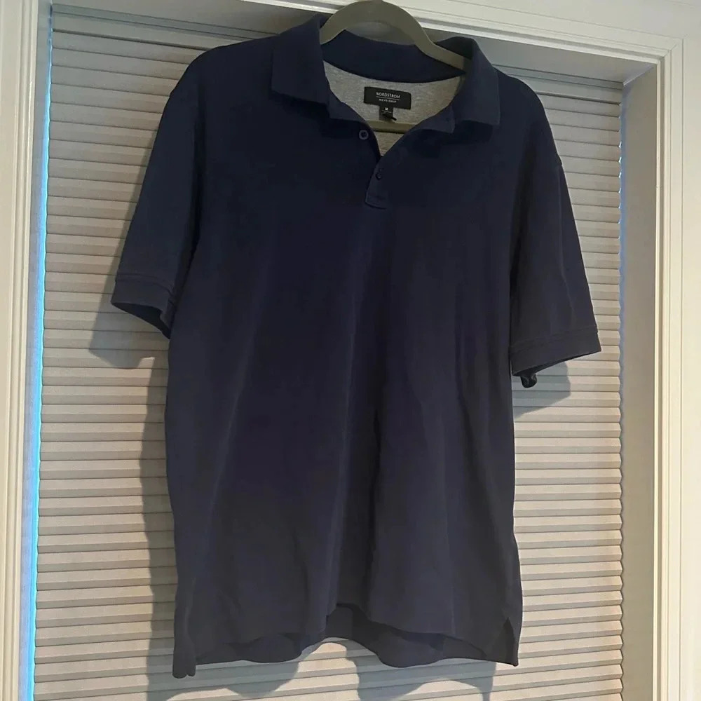 Navy men’s polo from Nordstrom